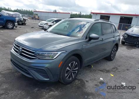 2022 Volkswagen Tiguan 2.0T S z USA, uszkodzony, nr VIN 3VV1B7AX6NM052452